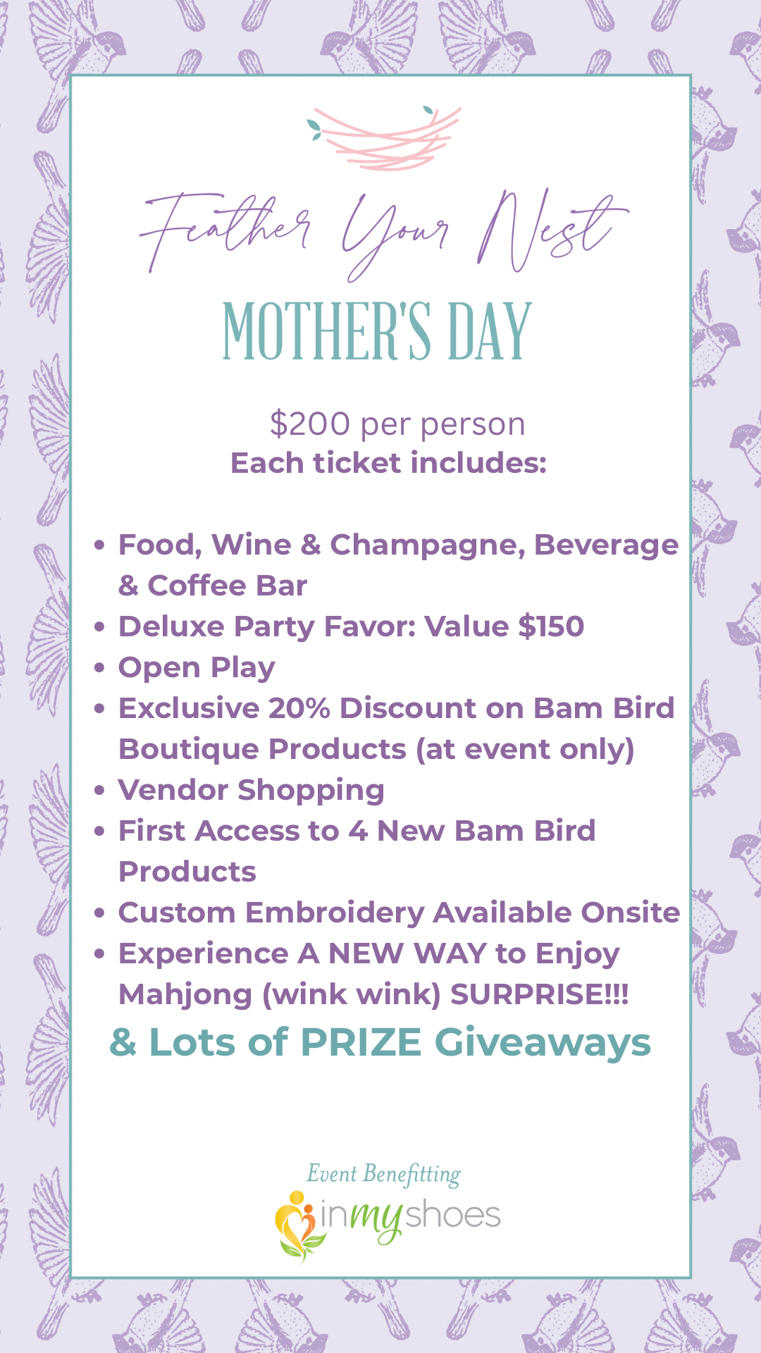 Mother's Day Mahjong Affair