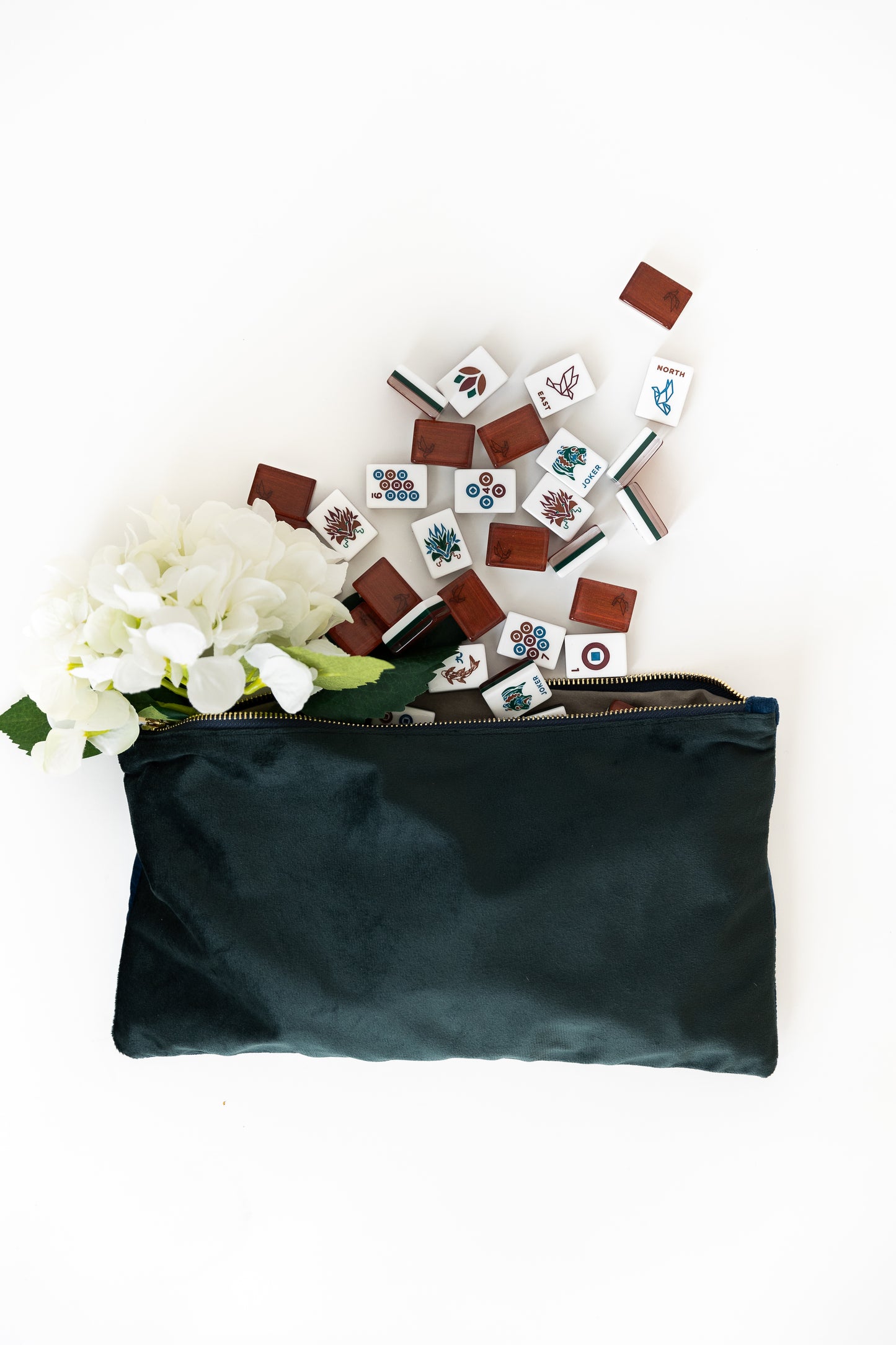 Origami Velvet Tile Bag