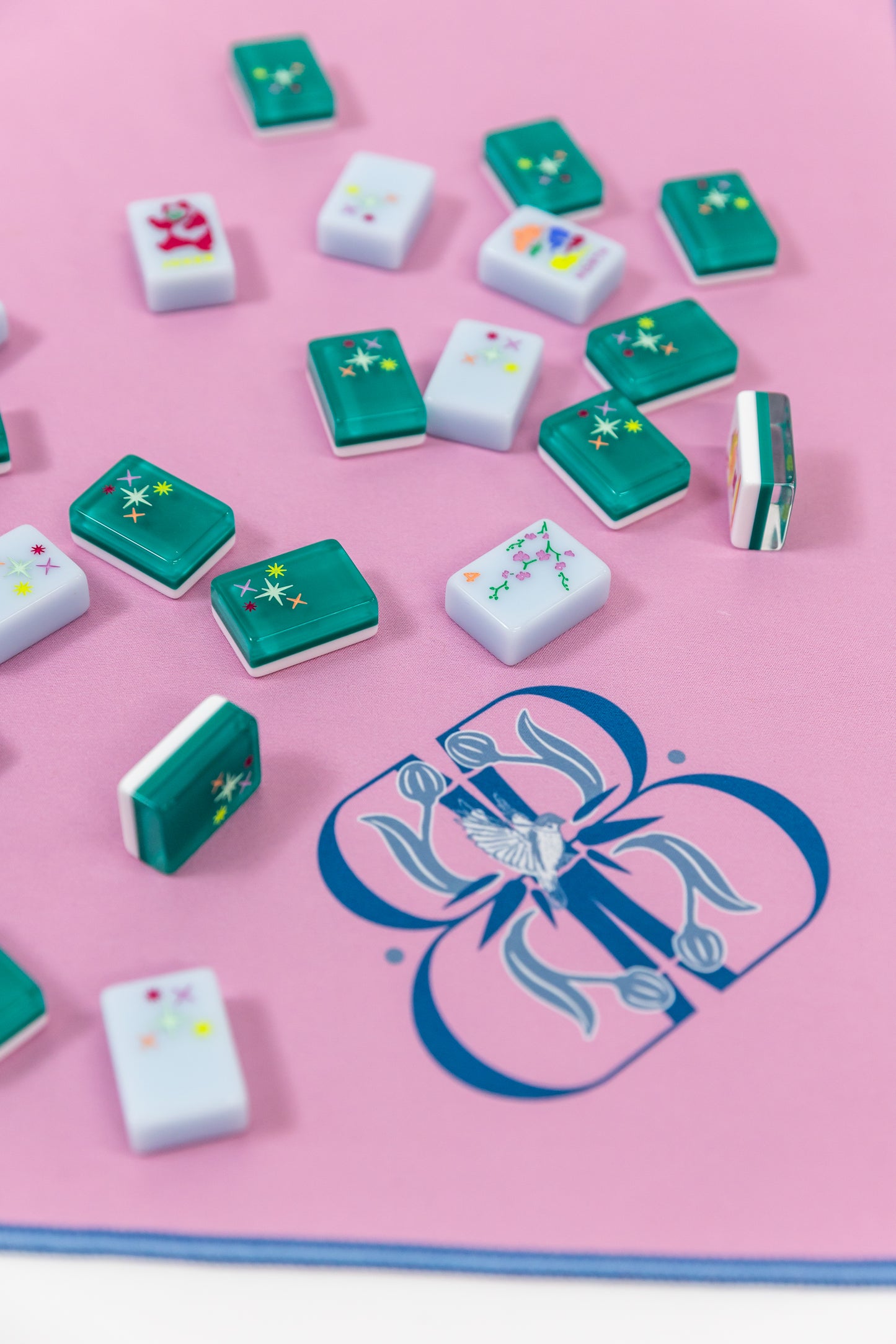 Vintage Plum Neoprene Mahjong Mat