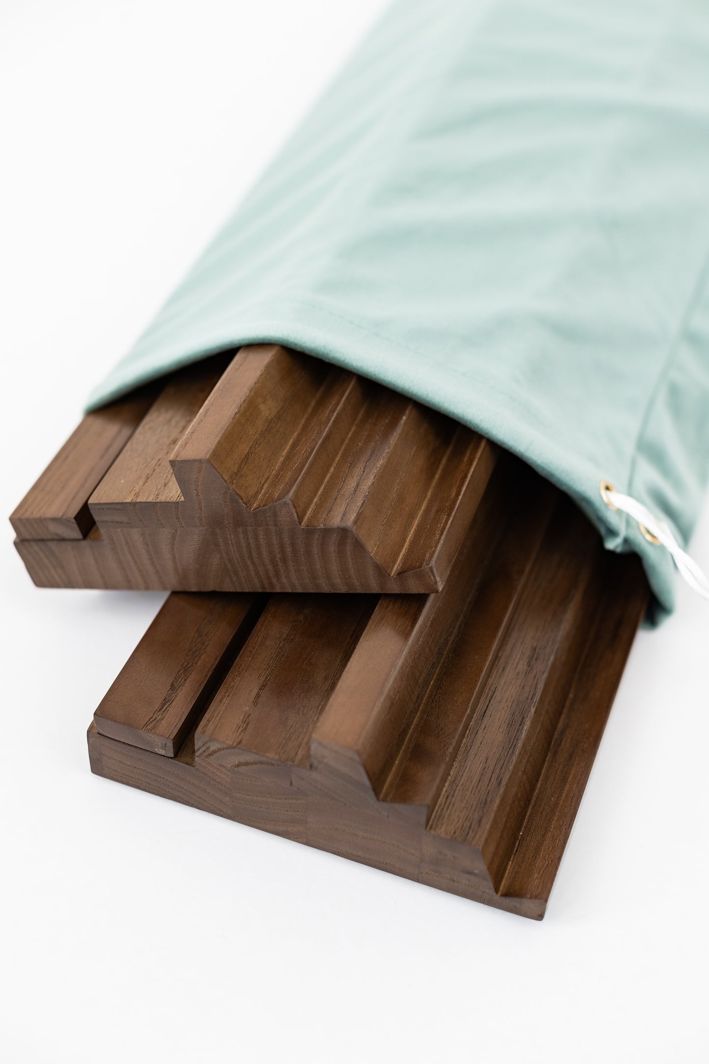 Two Player Wood Mahjong Racks
