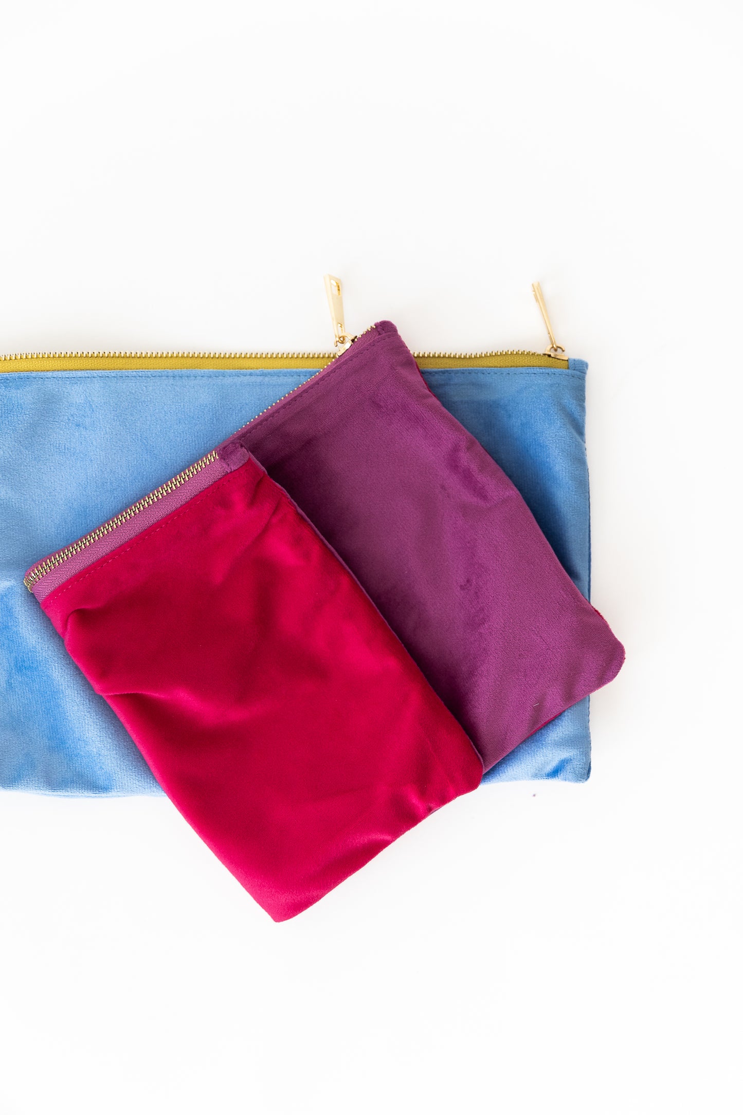 East Meets West Velvet Tile Bag