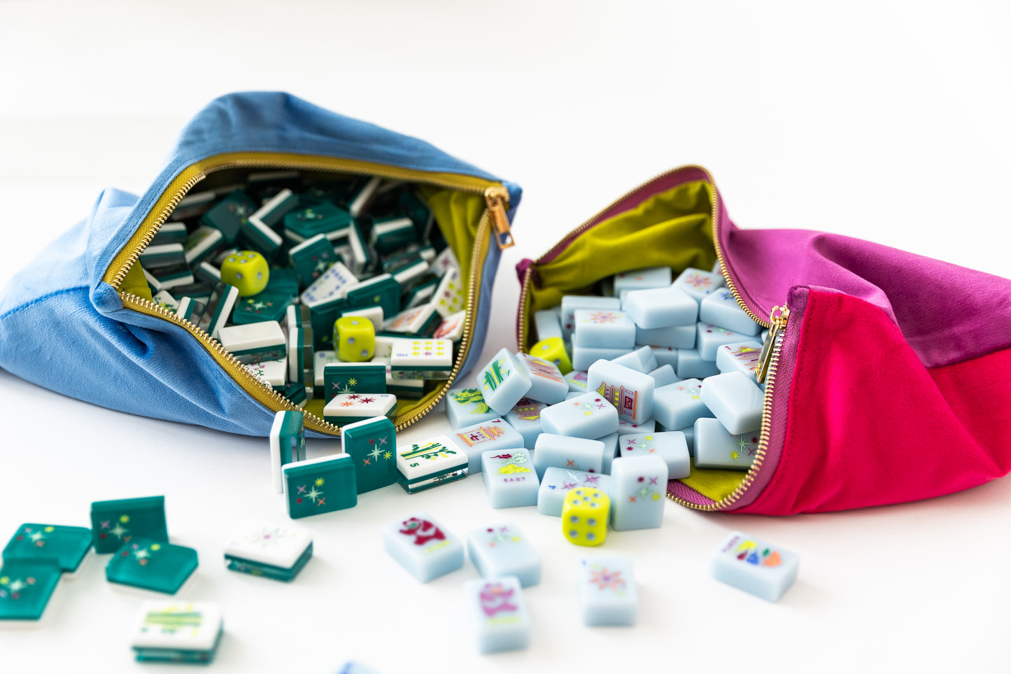 East Meets West Mahjong Tile Set