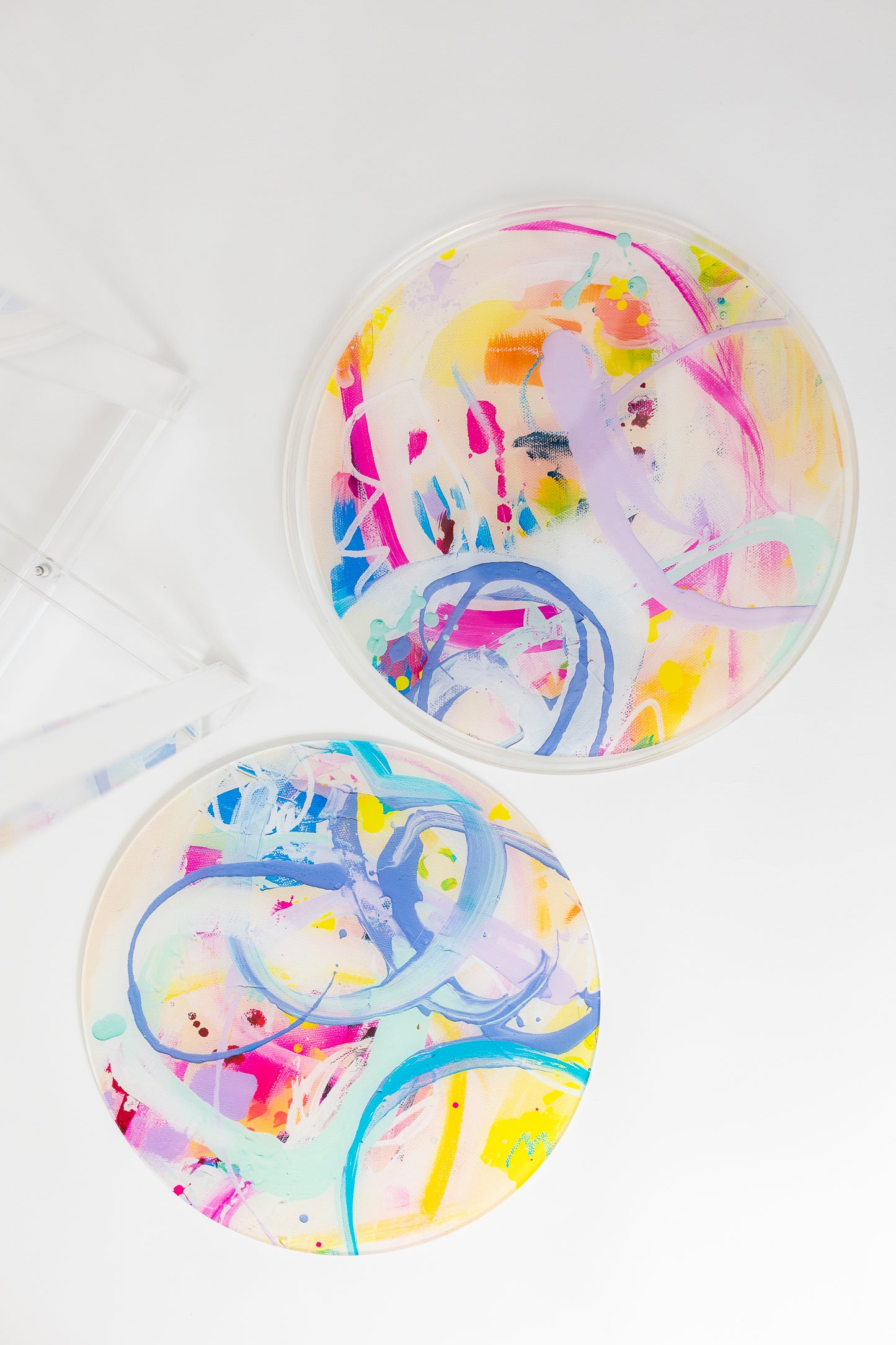 Lucite Side Table Insert