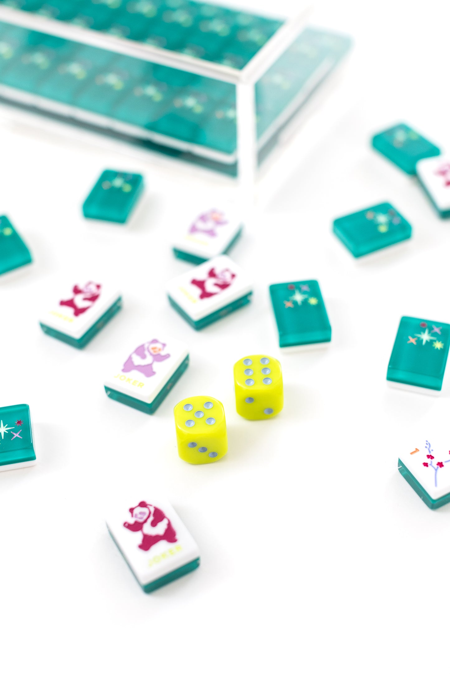 East Meets West Mahjong Tile Set