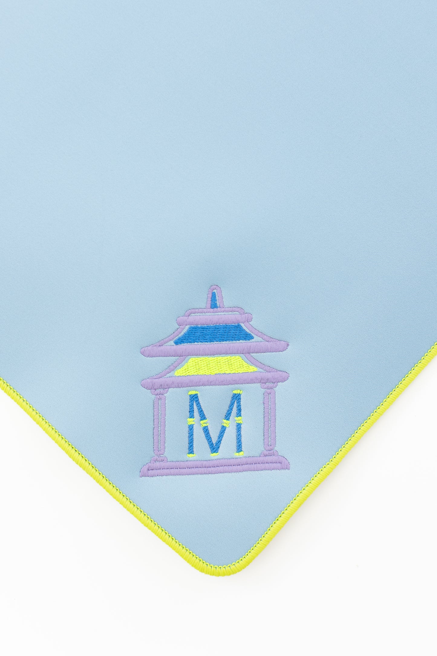 East Meets West Neoprene Mahjong Mat