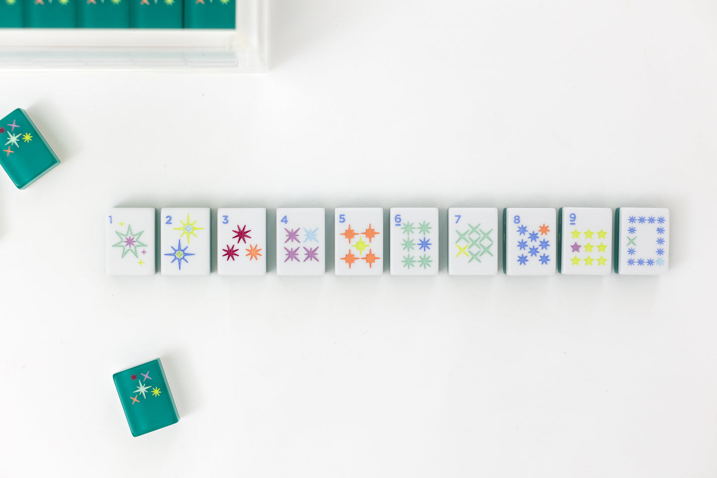 East Meets West Mahjong Tile Set