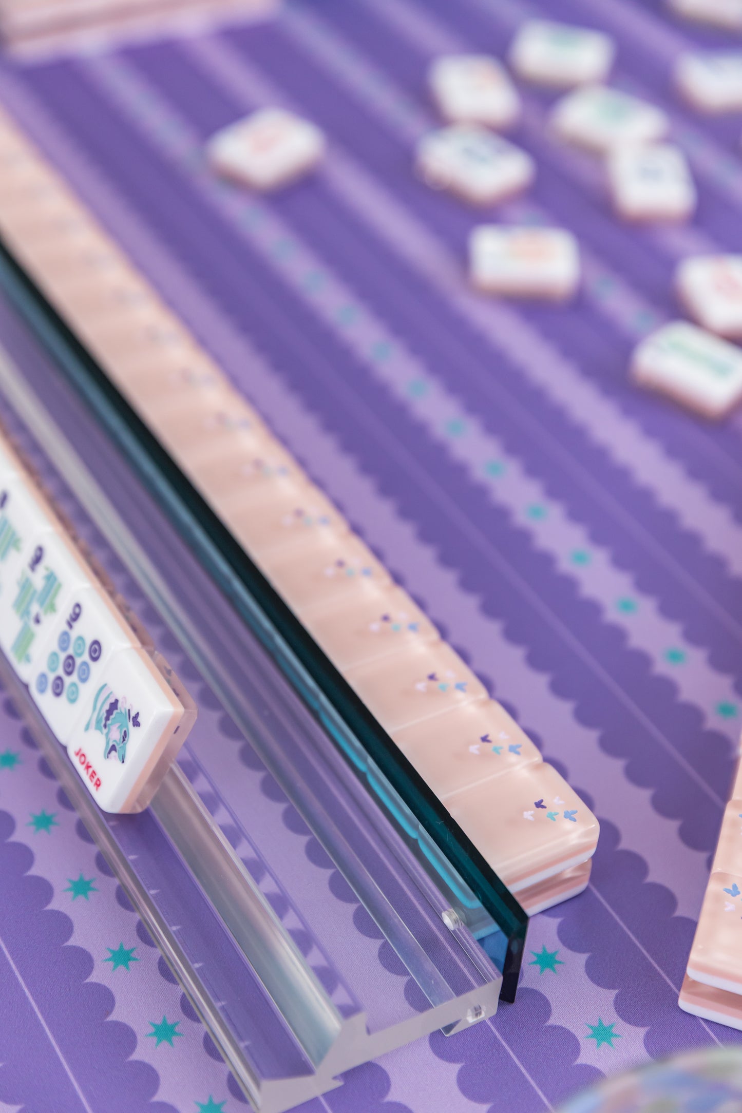 Simply Scalloped Neoprene Mahjong Mat