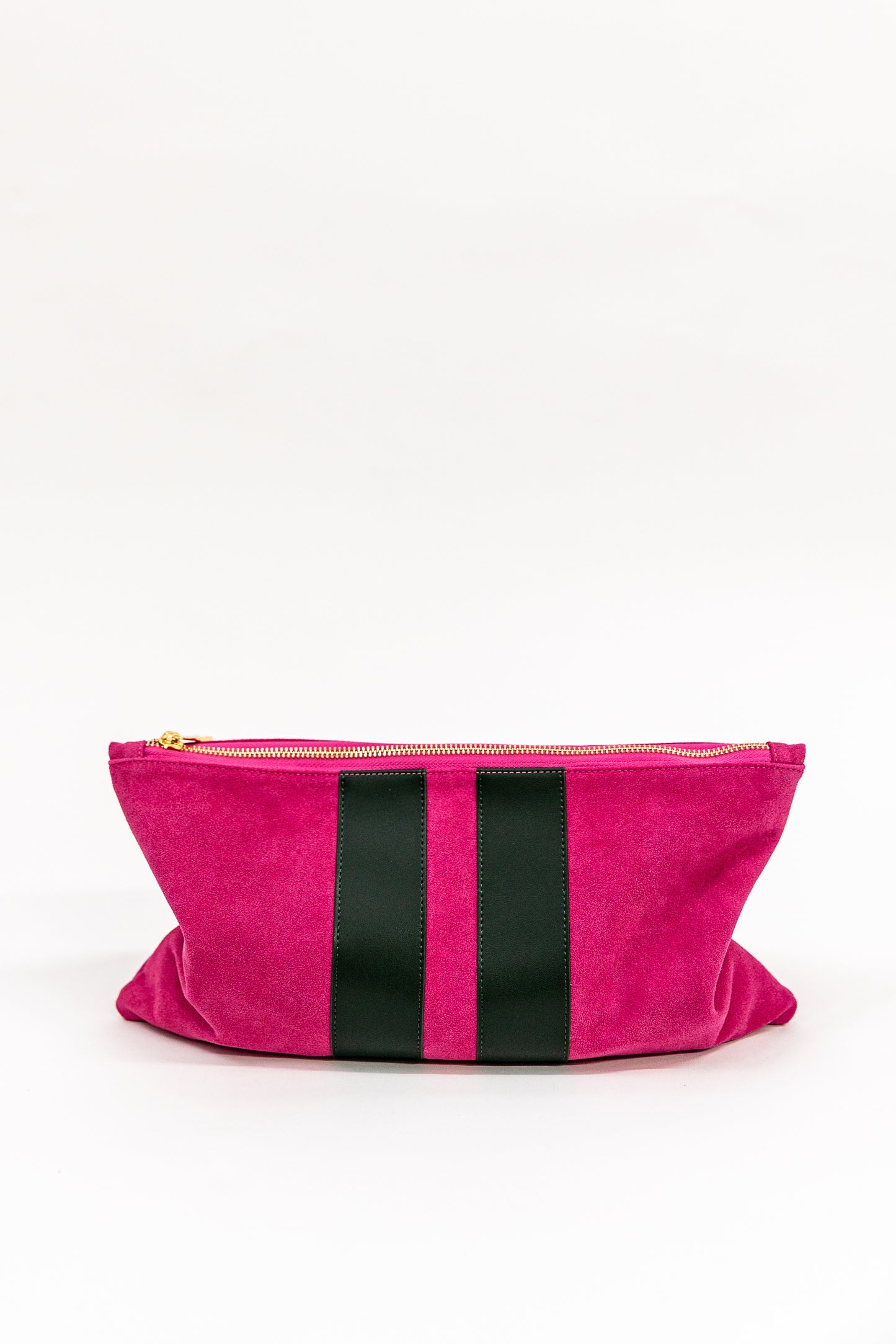 Suede tile bag