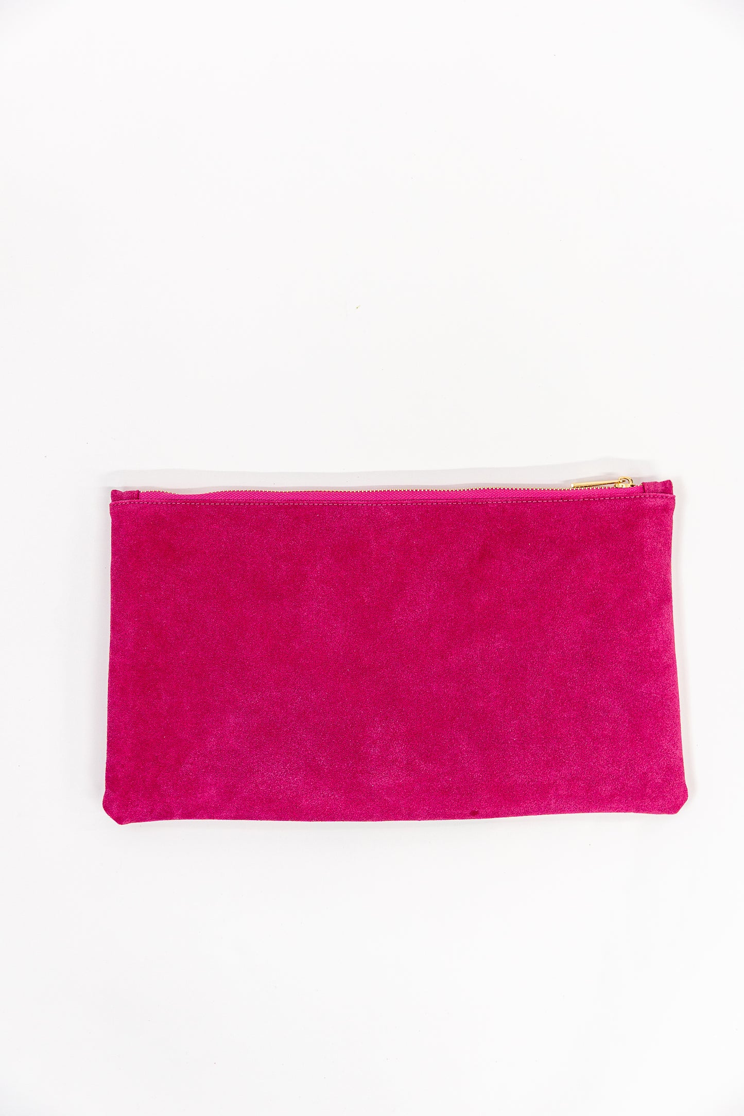 Suede tile bag