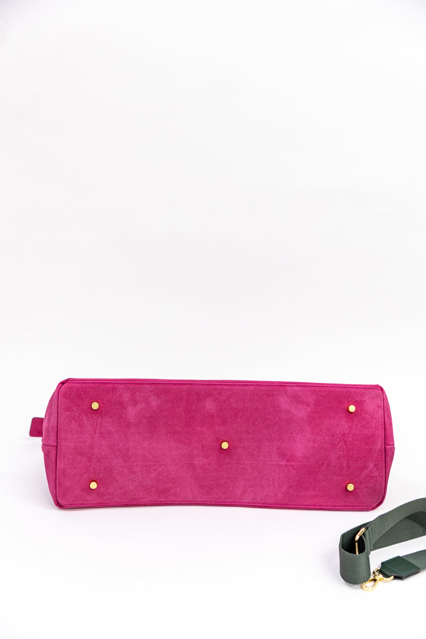 Suede Carryall Bag