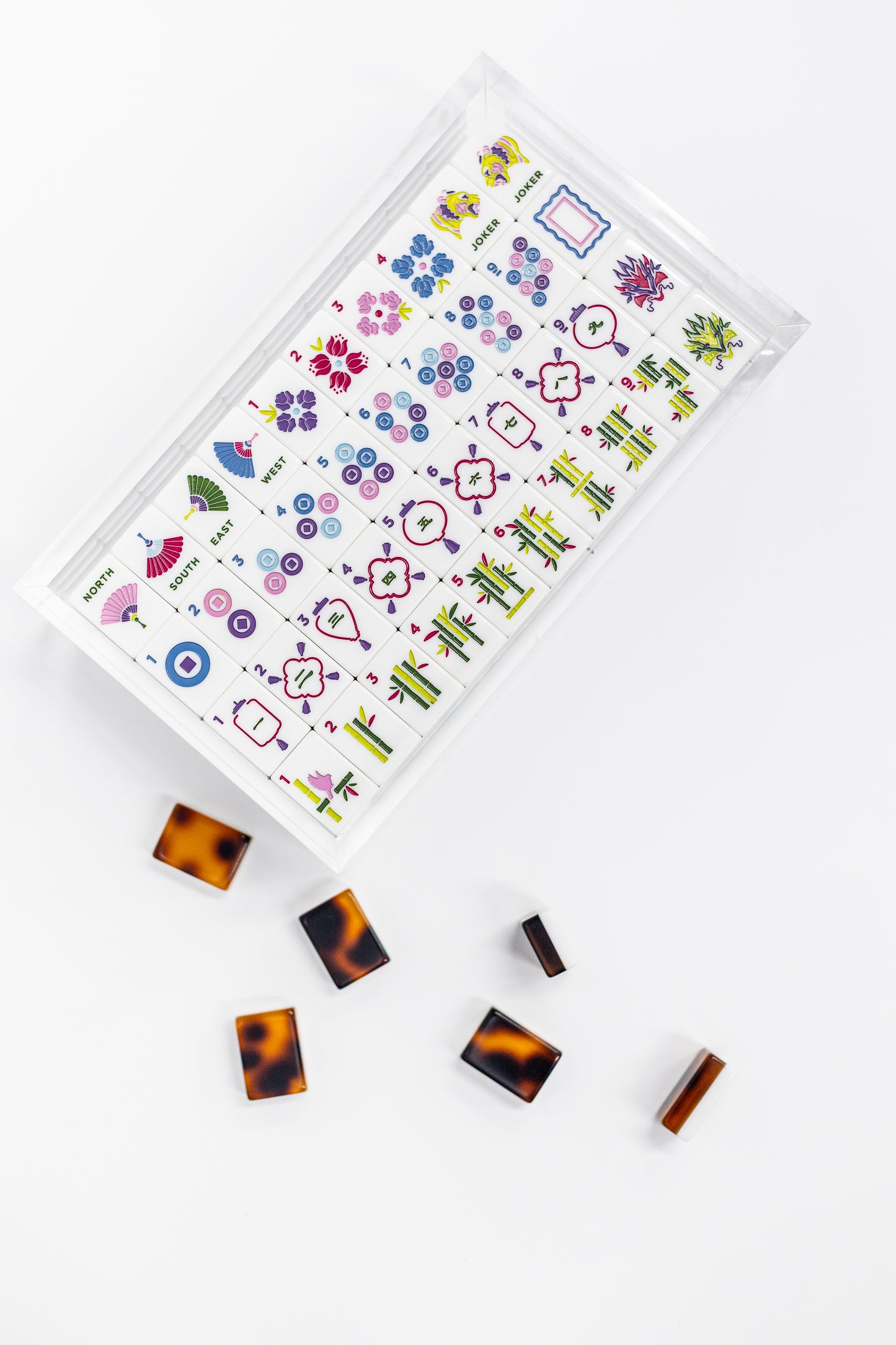 Classic Tortoise Shell Tile Set