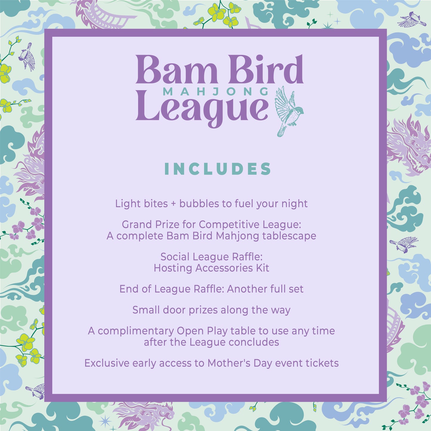 2026 Bam Bird League