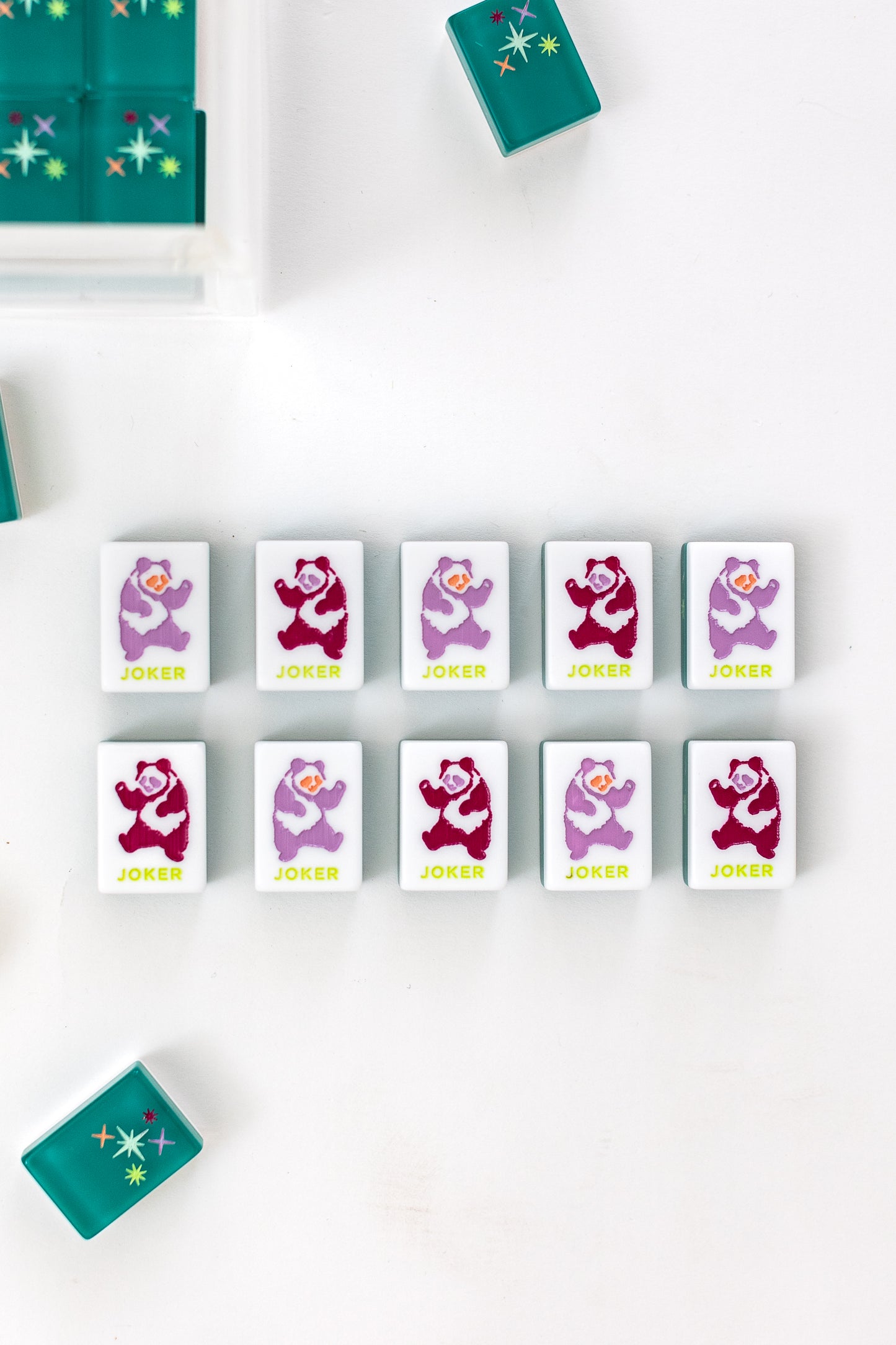 East Meets West Mahjong Tile Set