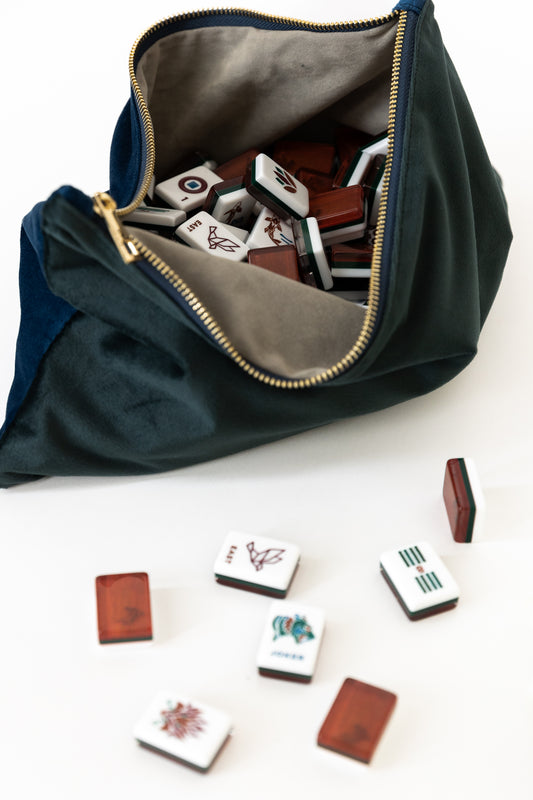 Origami Velvet Tile Bag