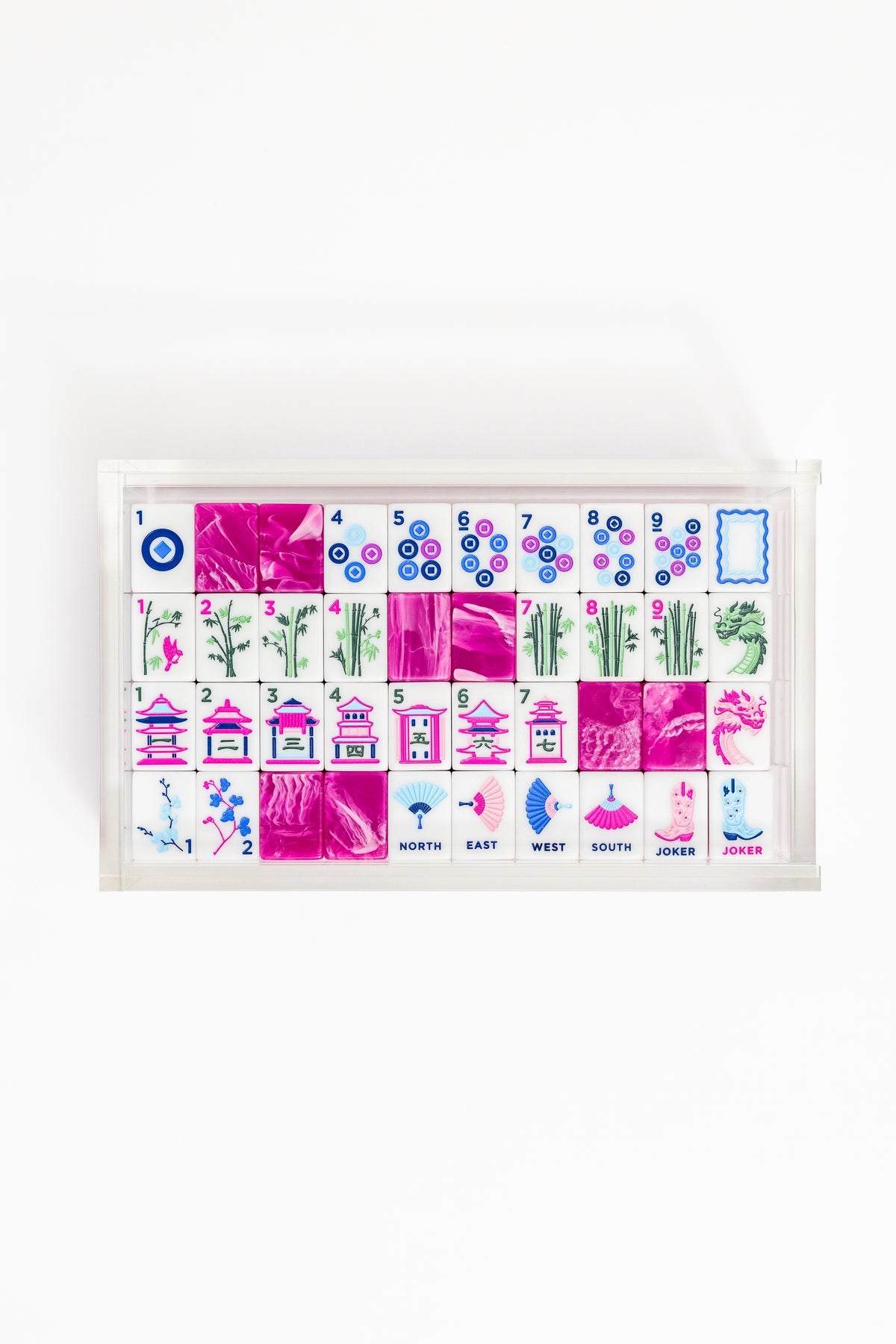 Boots & Bubbles Mahjong Tile Set
