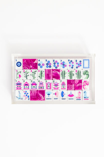 Boots & Bubbles Mahjong Tile Set