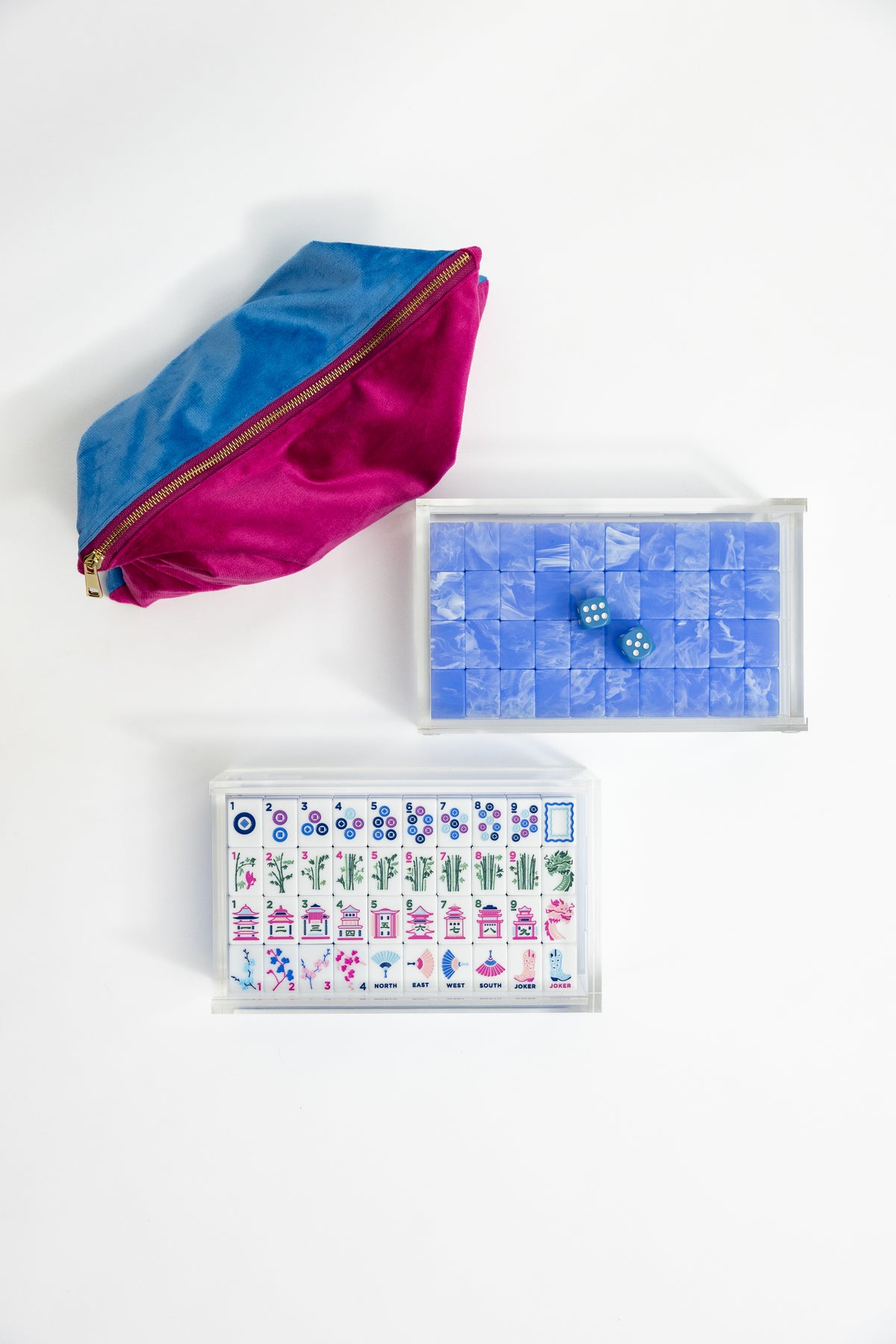 Boots & Bubbles Mahjong Tile Set