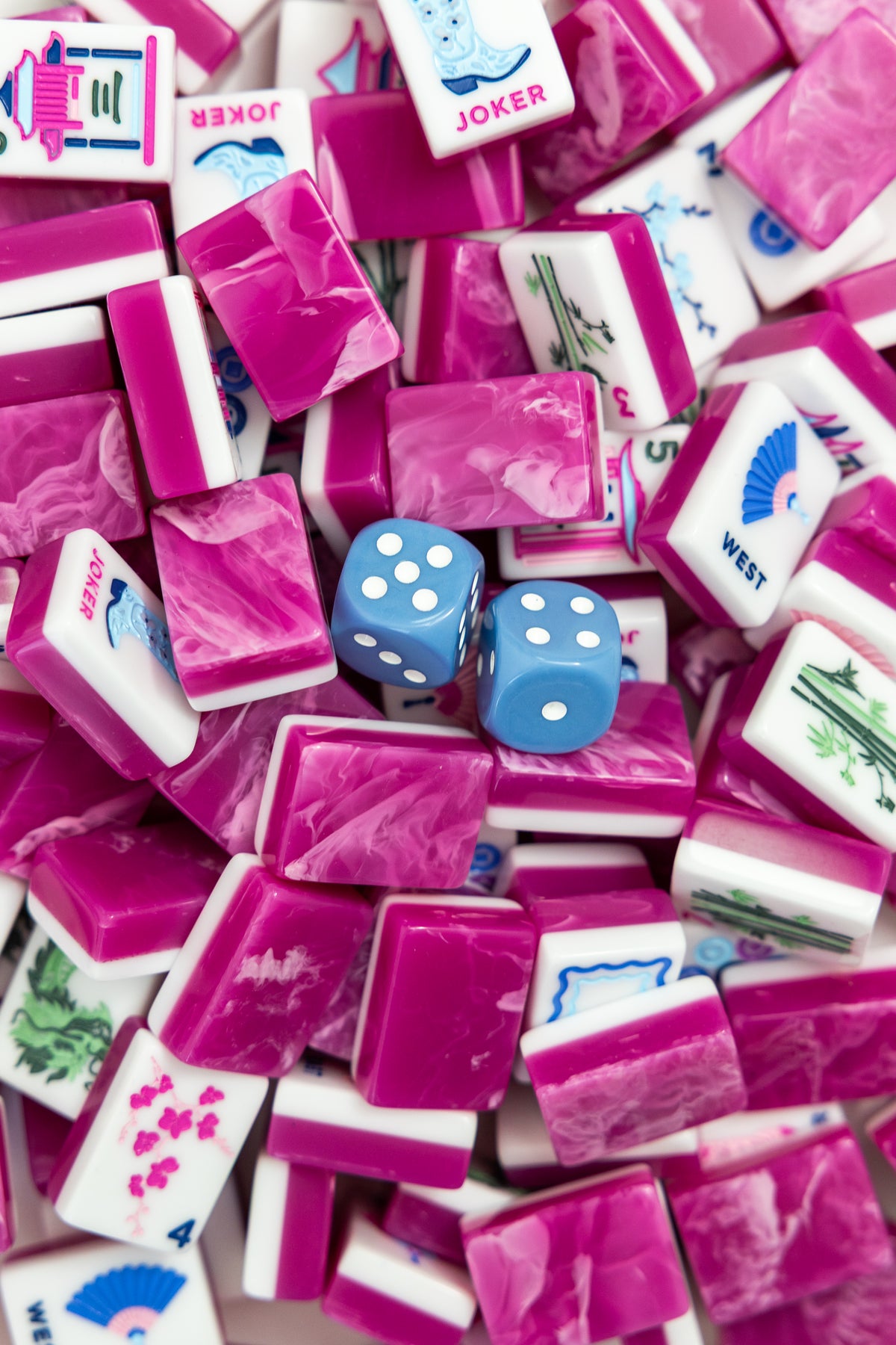 Boots & Bubbles Mahjong Tile Set
