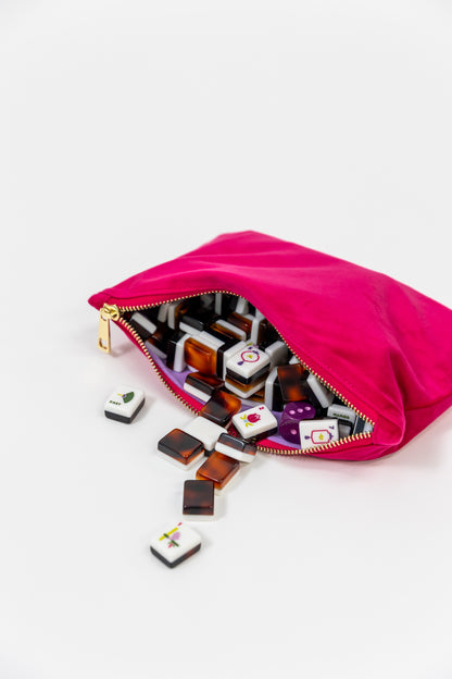 Classic Tortoise Shell Travel Tile Set