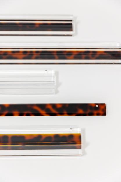 Lucite Mahjong Rack & Pusher Set