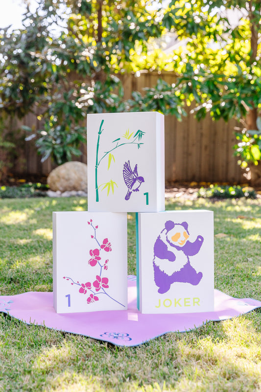 Giant Mahjong Tiles (set of 3 for decor)