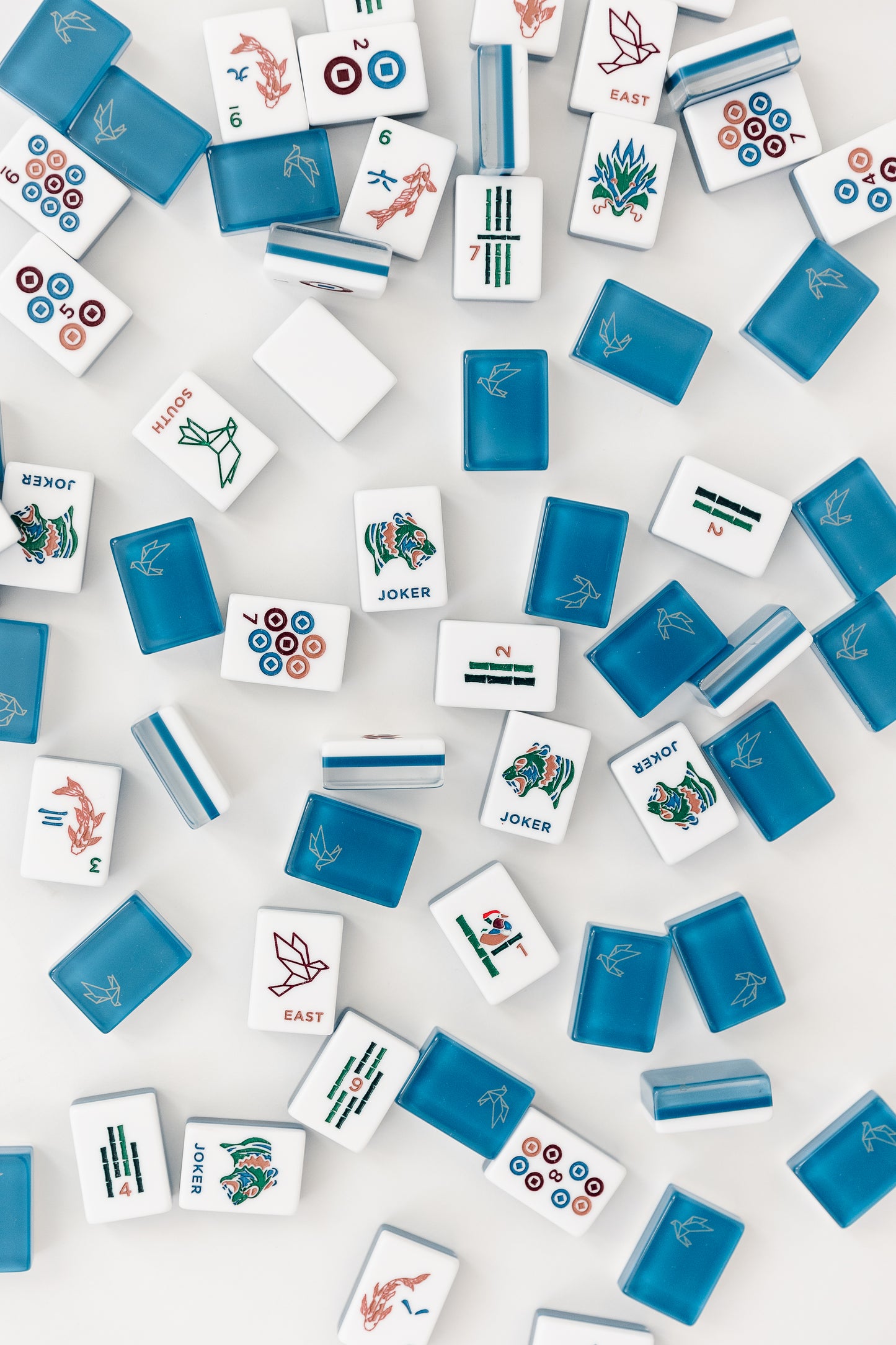 Origami Mahjong Tile set