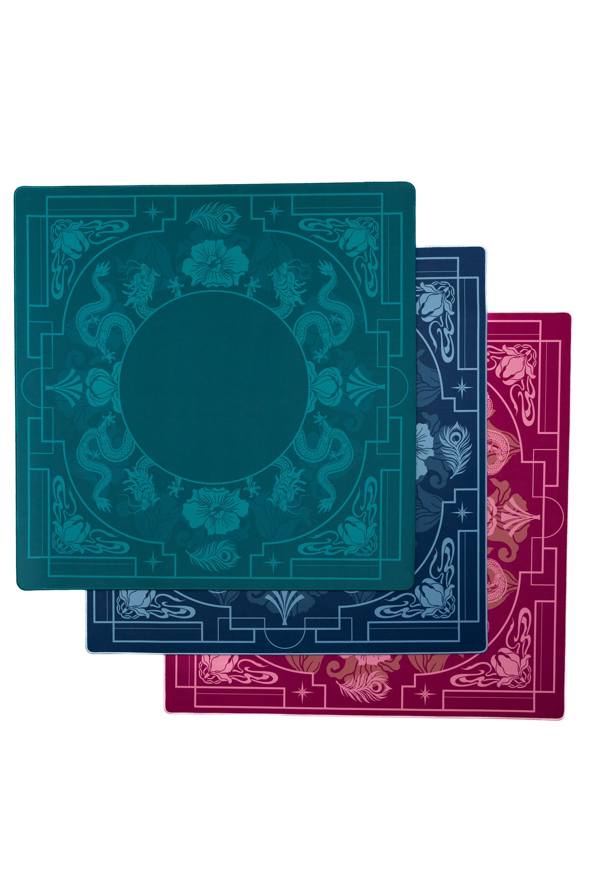 Deco Dragon Neoprene Mahjong Mat