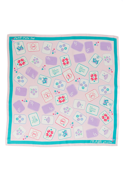 Storybook Scarves X Bam Bird Boutique Silk Scarf