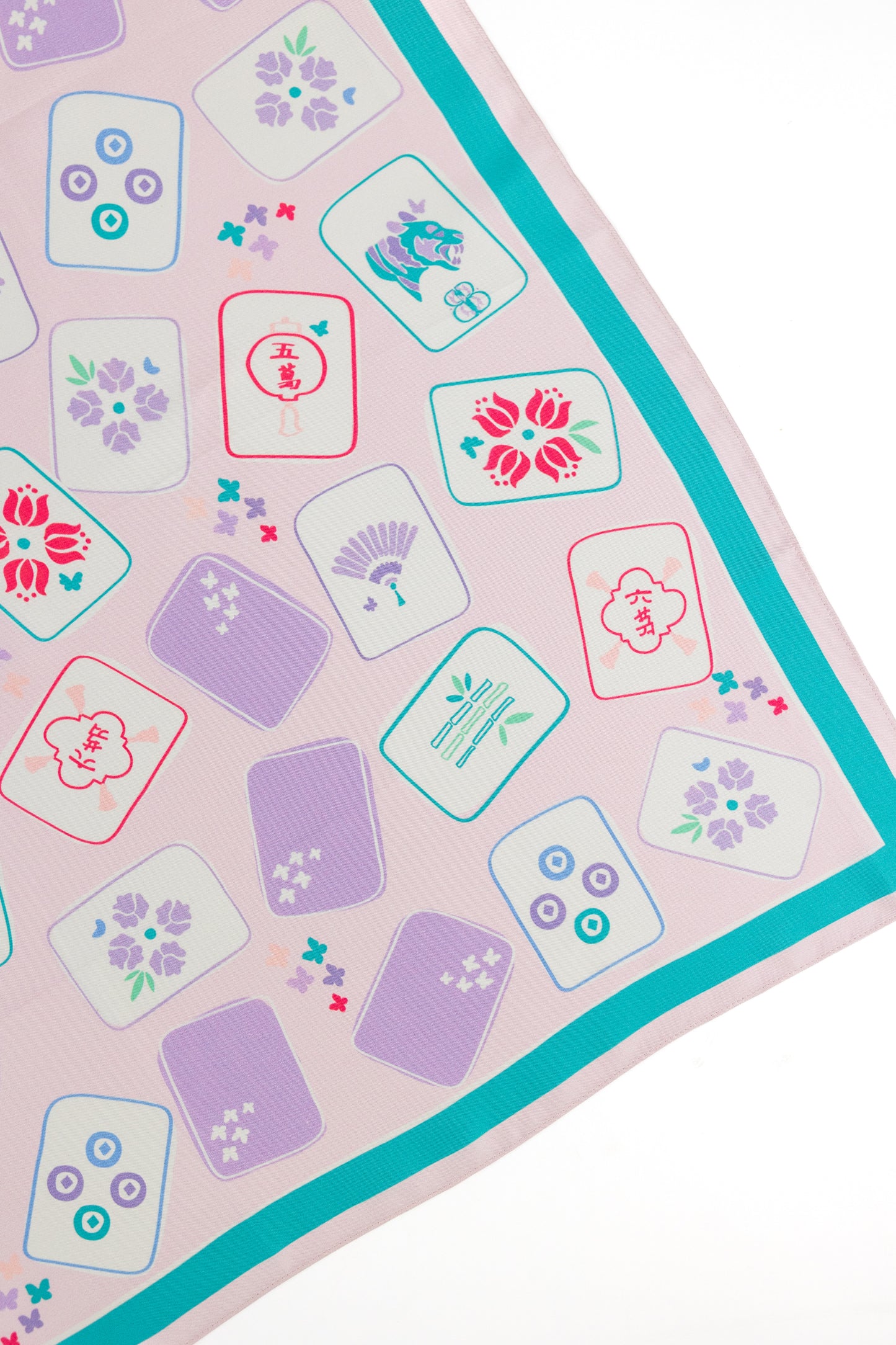 Storybook Scarves X Bam Bird Boutique Silk Scarf
