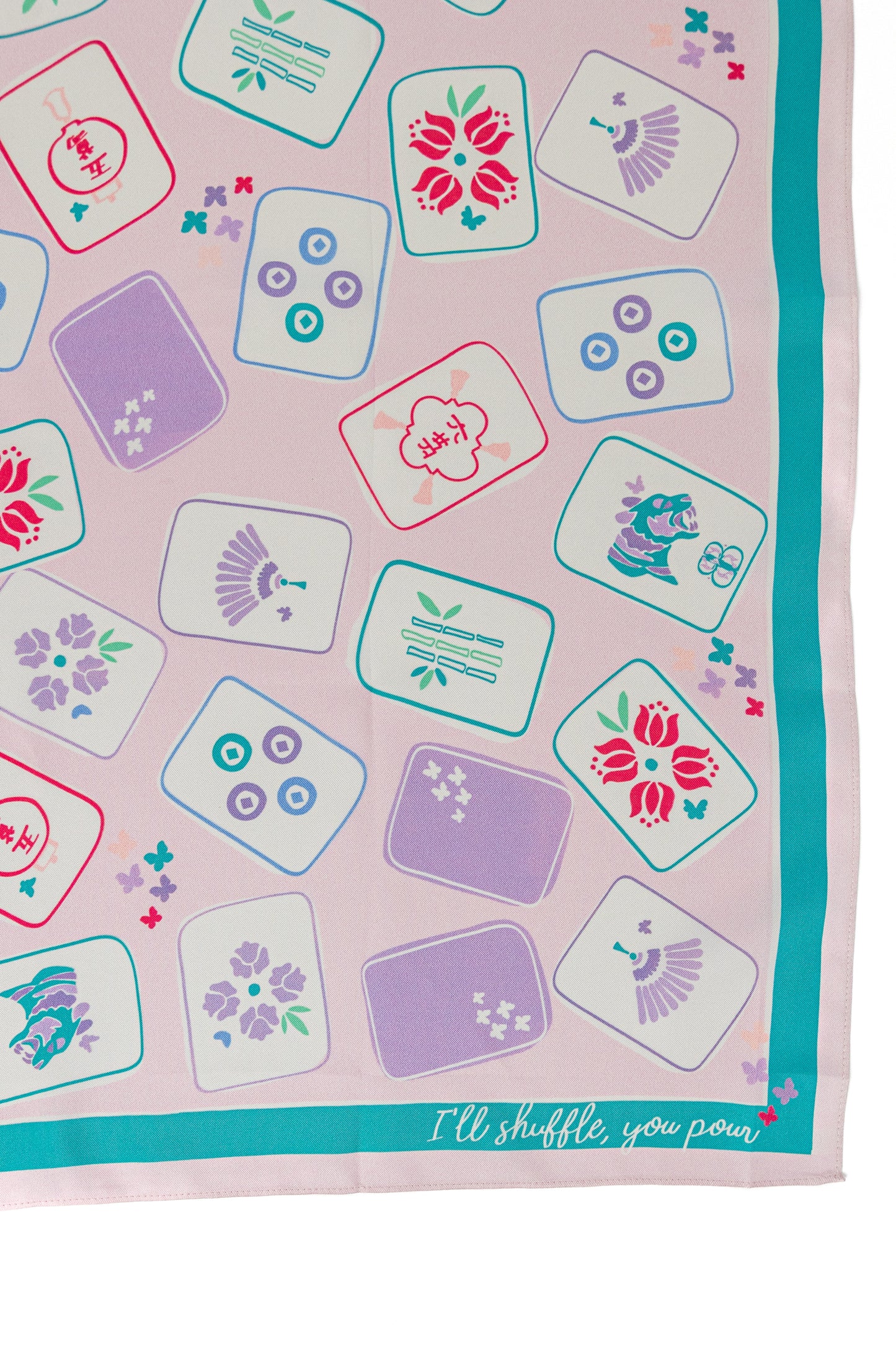 Storybook Scarves X Bam Bird Boutique Silk Scarf