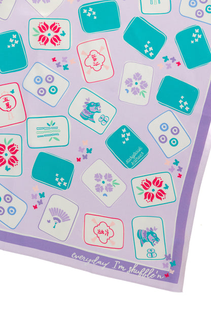 Storybook Scarves X Bam Bird Boutique Silk Scarf