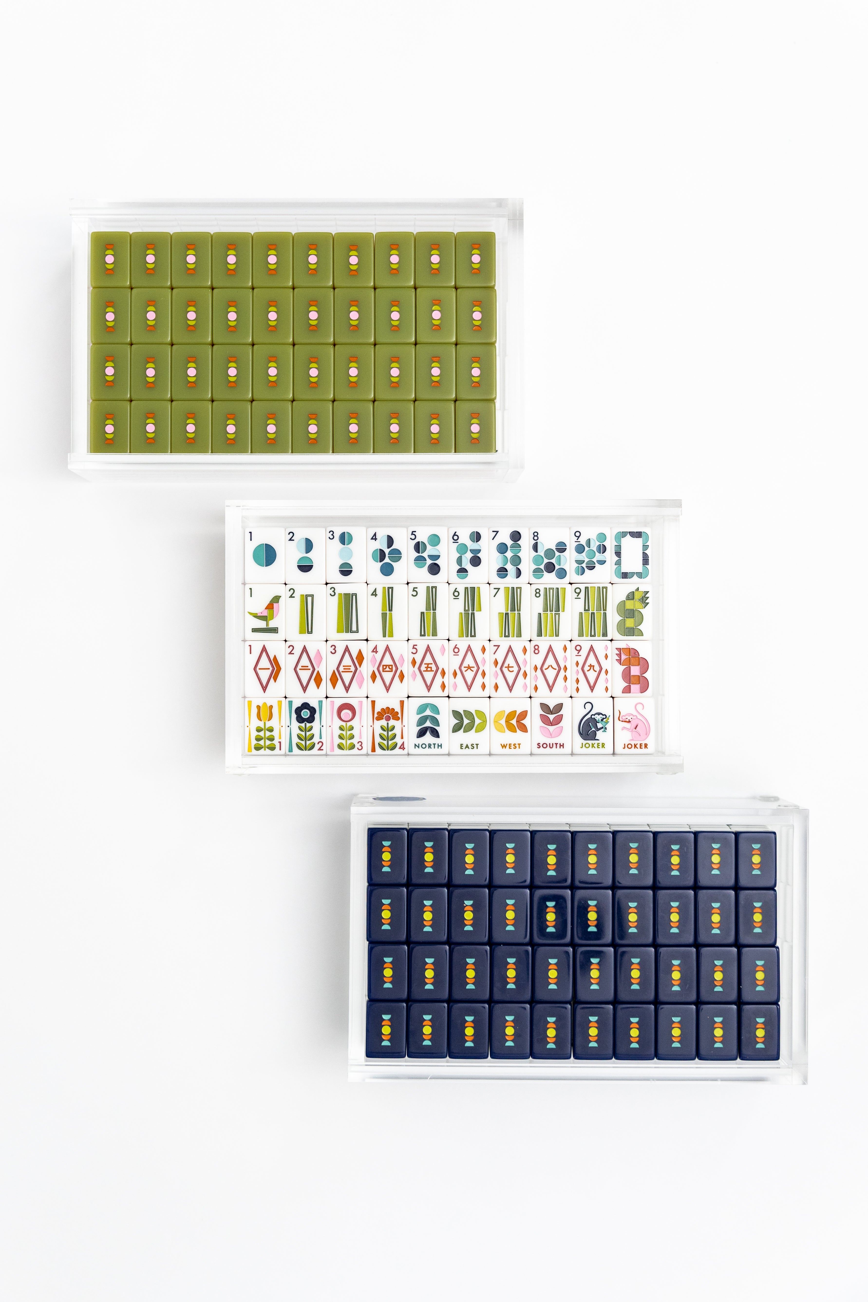 Bam Bird Boutique MCM Mahjong Tile Set