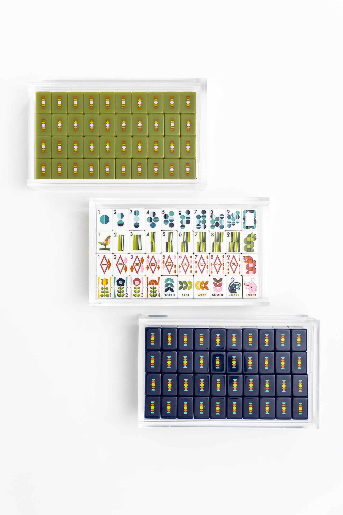 MCM Mahjong Tile Set