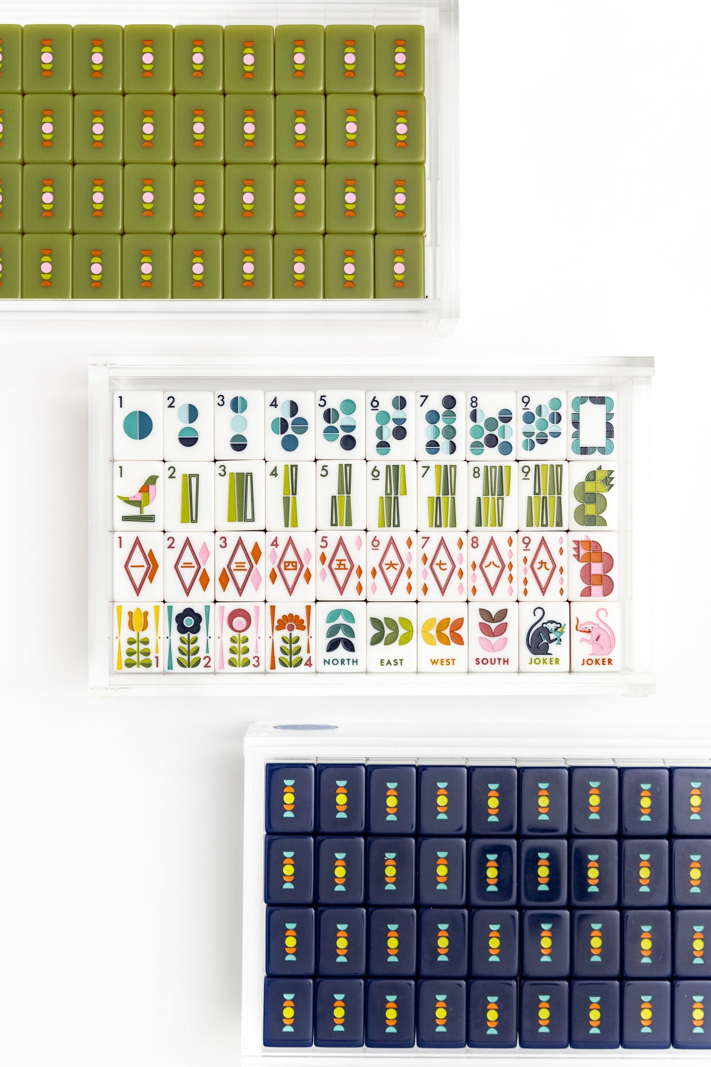 MCM Mahjong Tile Set