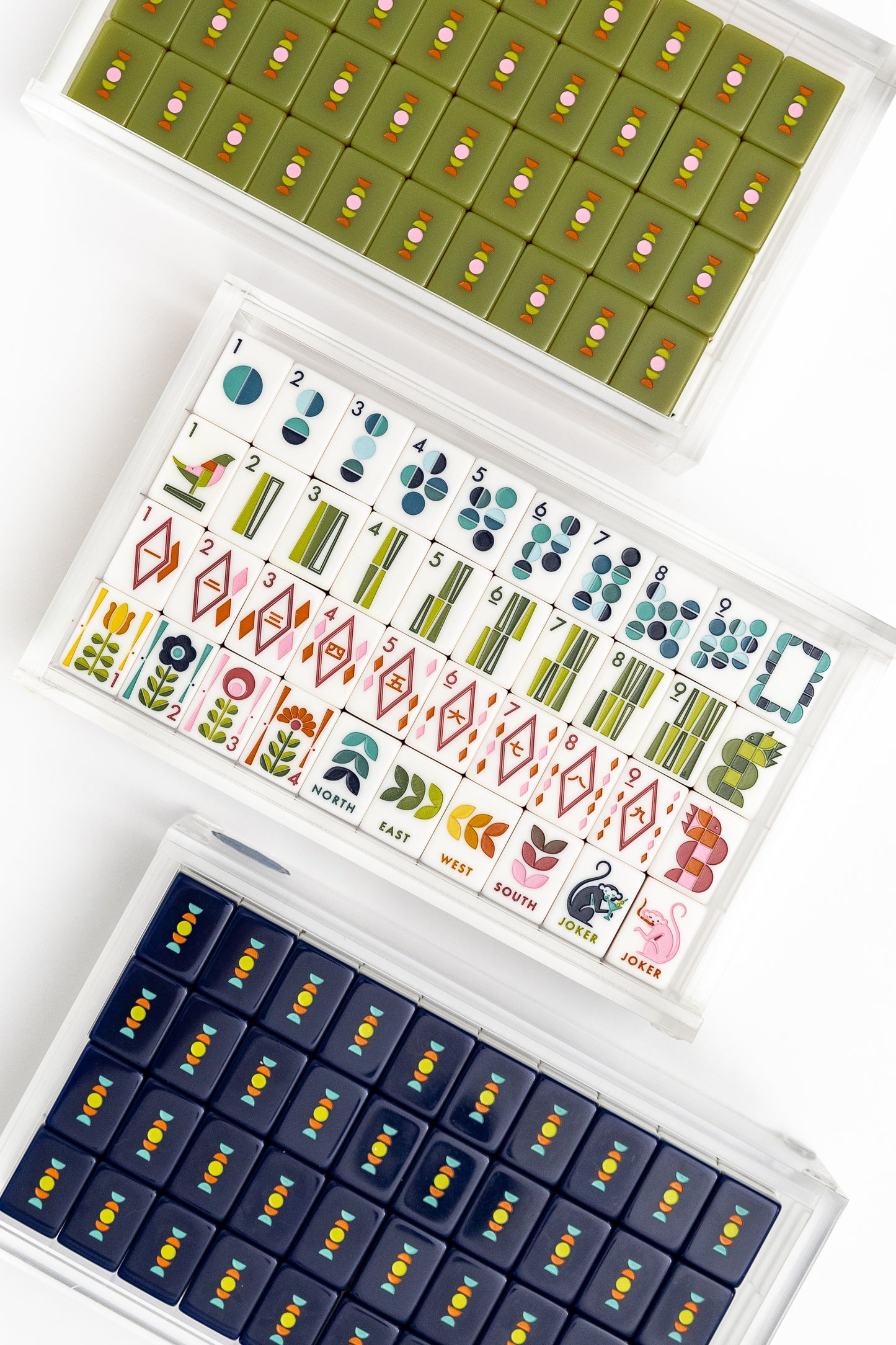 MCM Mahjong Tile Set