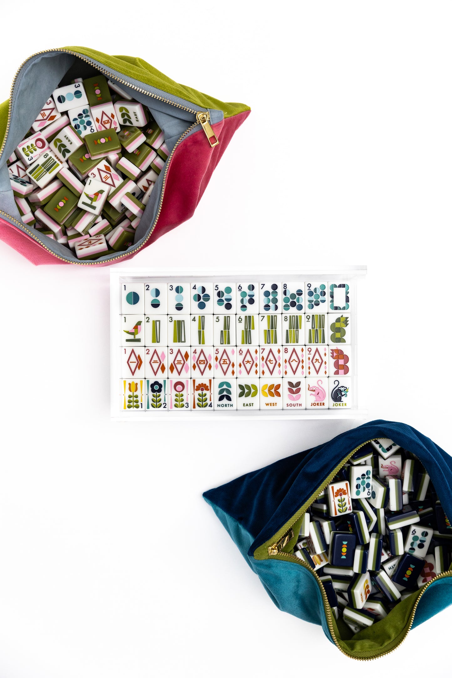MCM Mahjong Tile Set