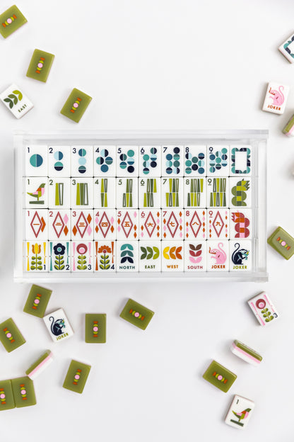 MCM Mahjong Tile Set