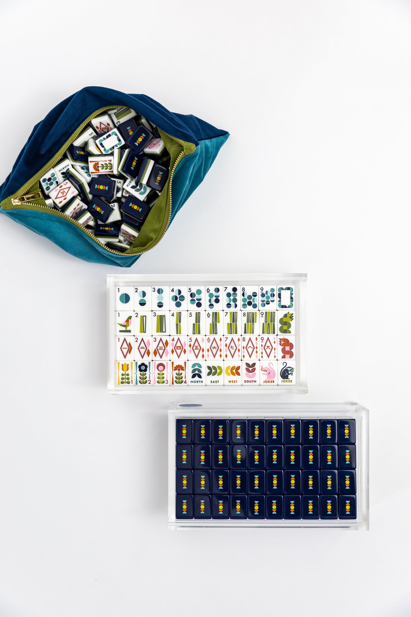 MCM Mahjong Tile Set