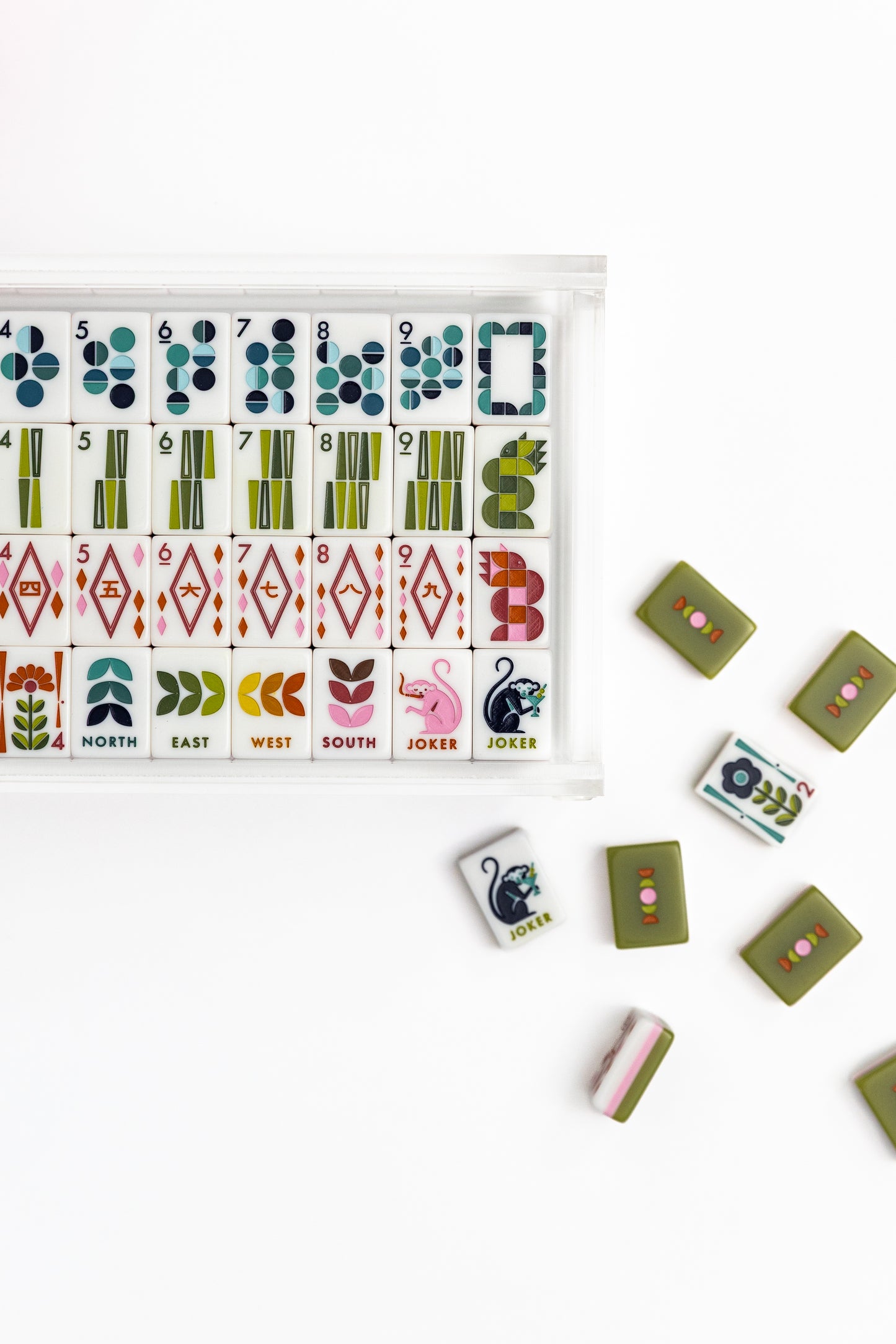 MCM Mahjong Tile Set