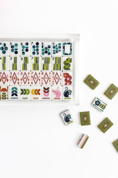 MCM Mahjong Tile Set