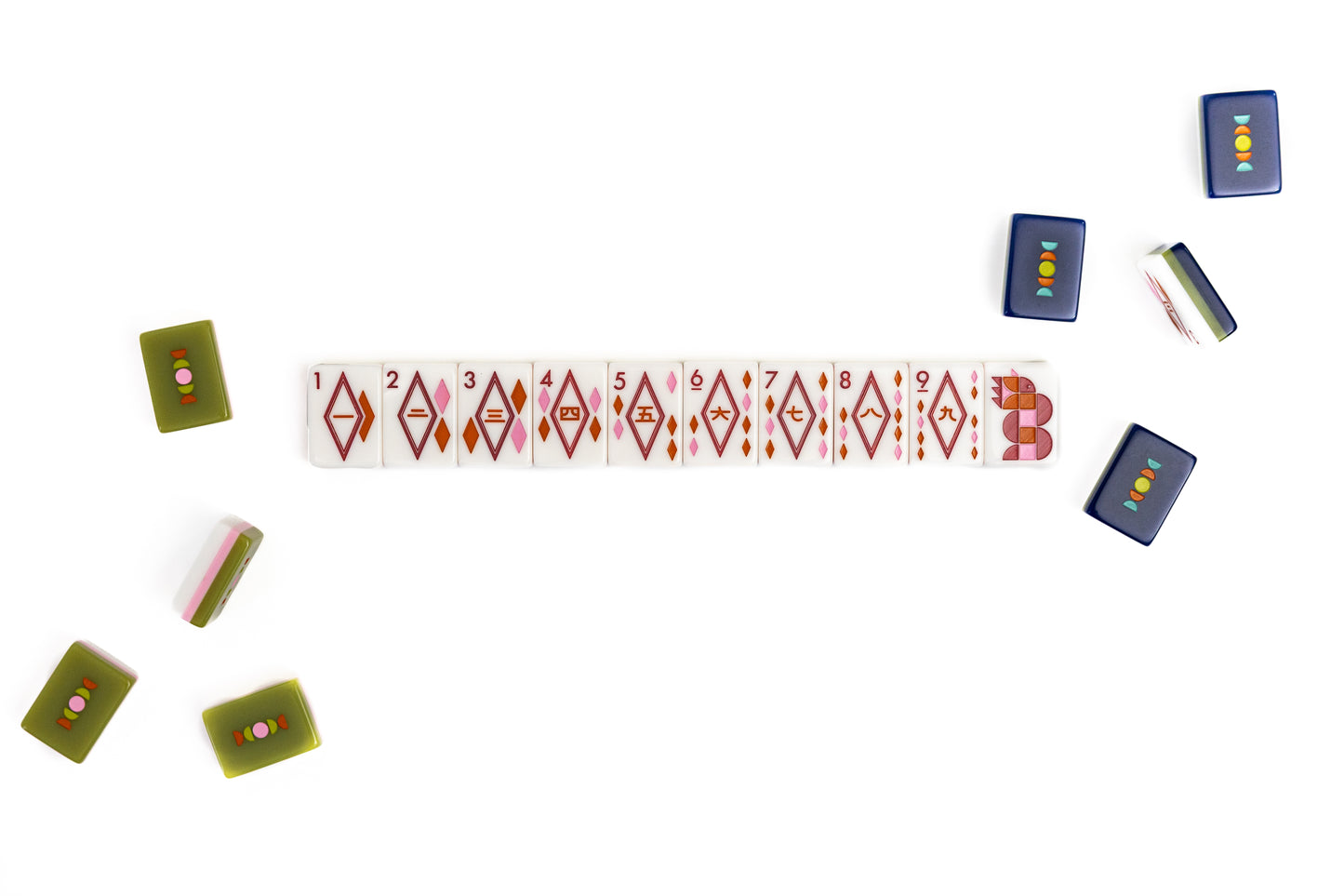 MCM Mahjong Tile Set