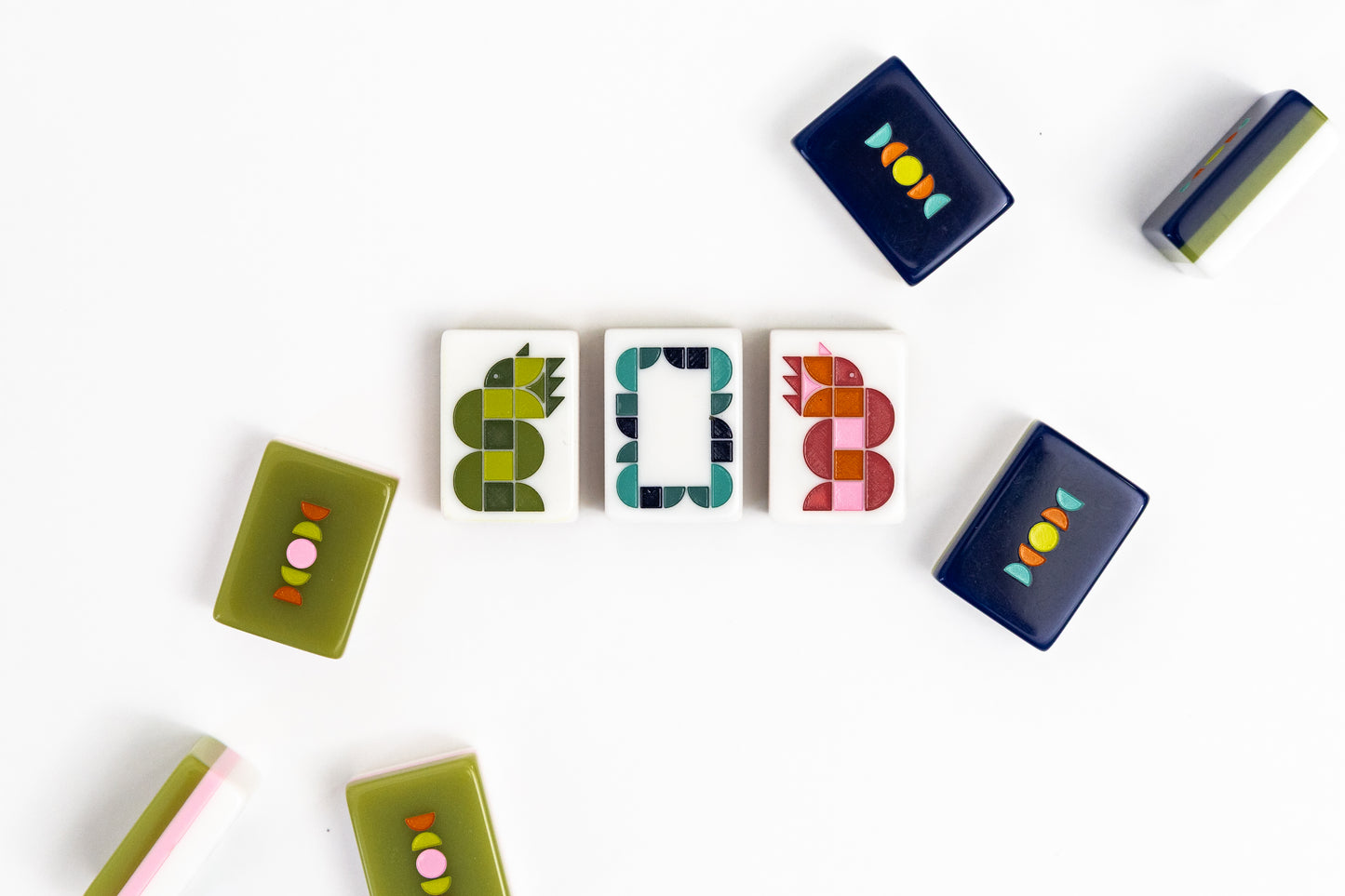 MCM Mahjong Tile Set