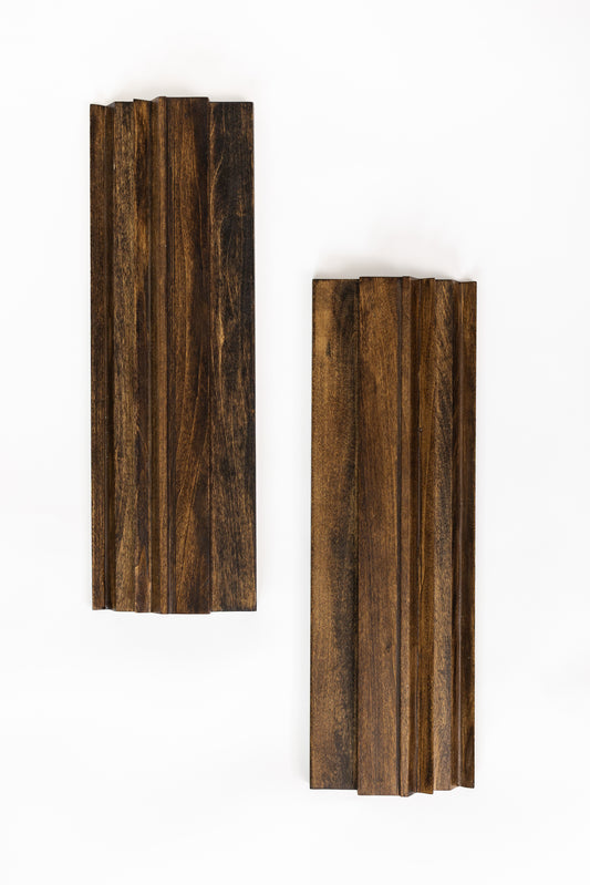 Two Player Wood Mahjong Racks