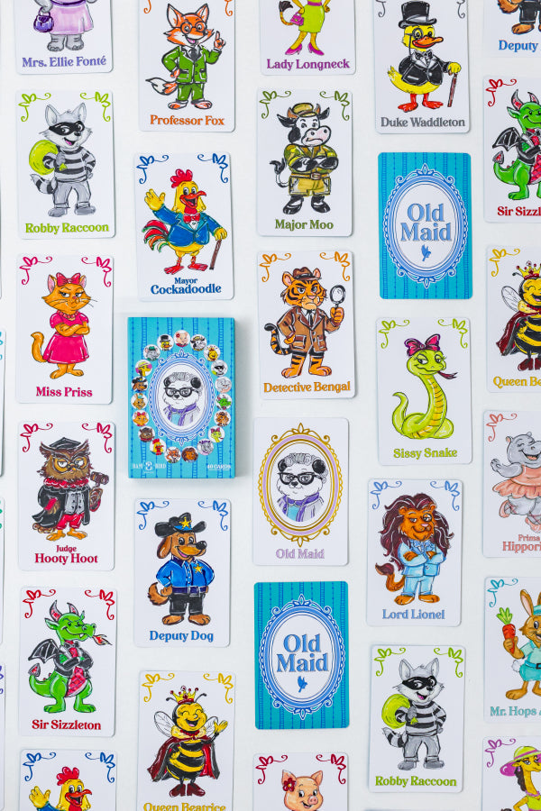 Old Maid Card Game