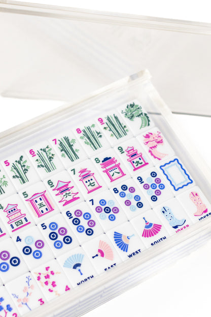 Boots & Bubbles Mahjong Tile Set