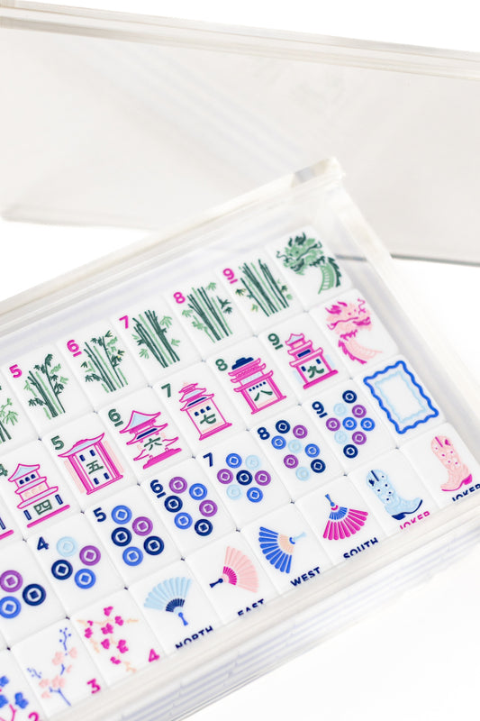 Boots & Bubbles Mahjong Tile Set