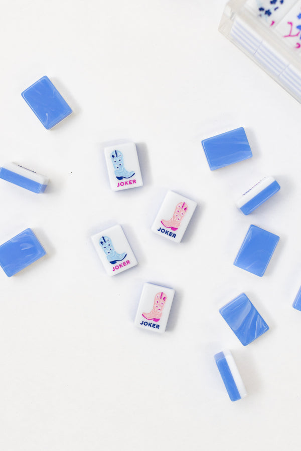 Boots & Bubbles Mahjong Tile Set