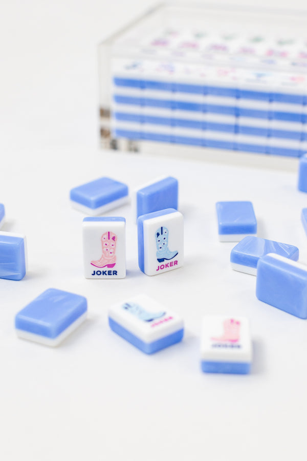 Boots & Bubbles Mahjong Tile Set