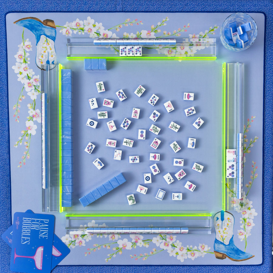Boots & Bubbles Neoprene Mahjong Mat