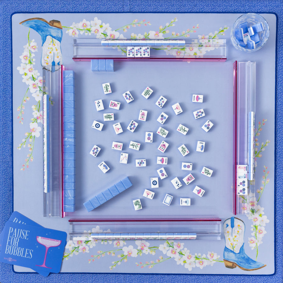 Boots & Bubbles Neoprene Mahjong Mat